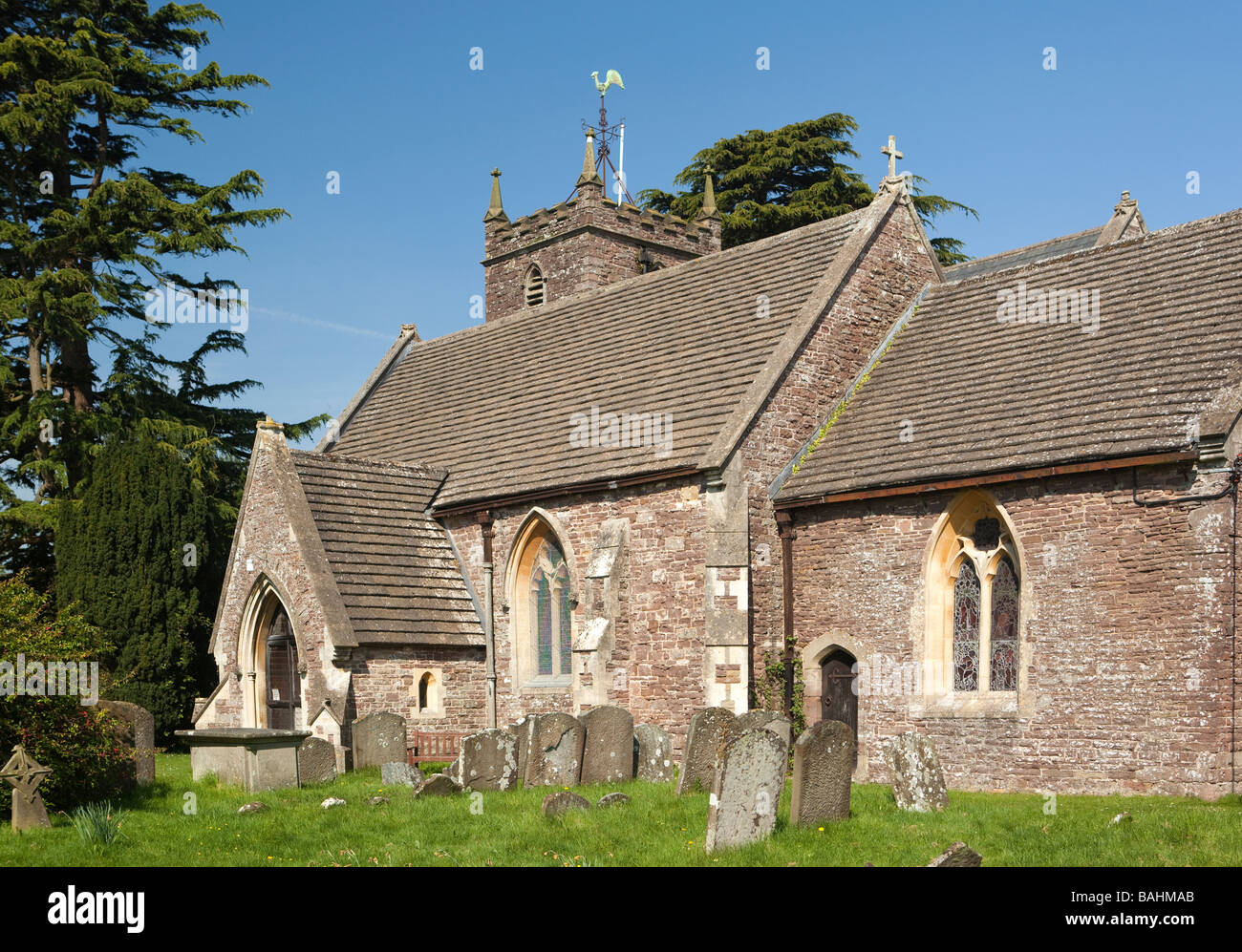 Regno Unito Gloucestershire Alvington St Anthonys Chiesa Foto Stock