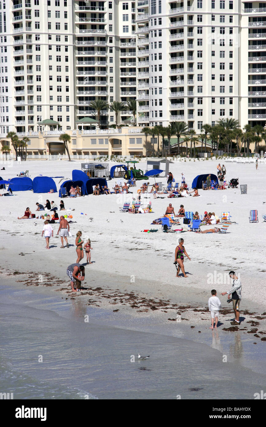 Clearwater Beach Florida USA Foto Stock
