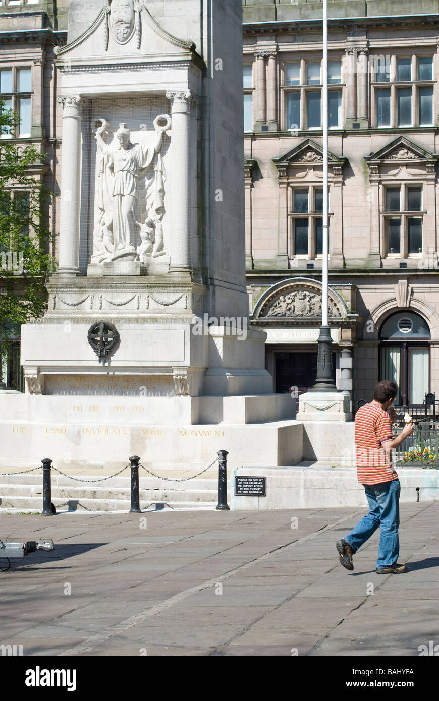 Preston City Centre Foto Stock