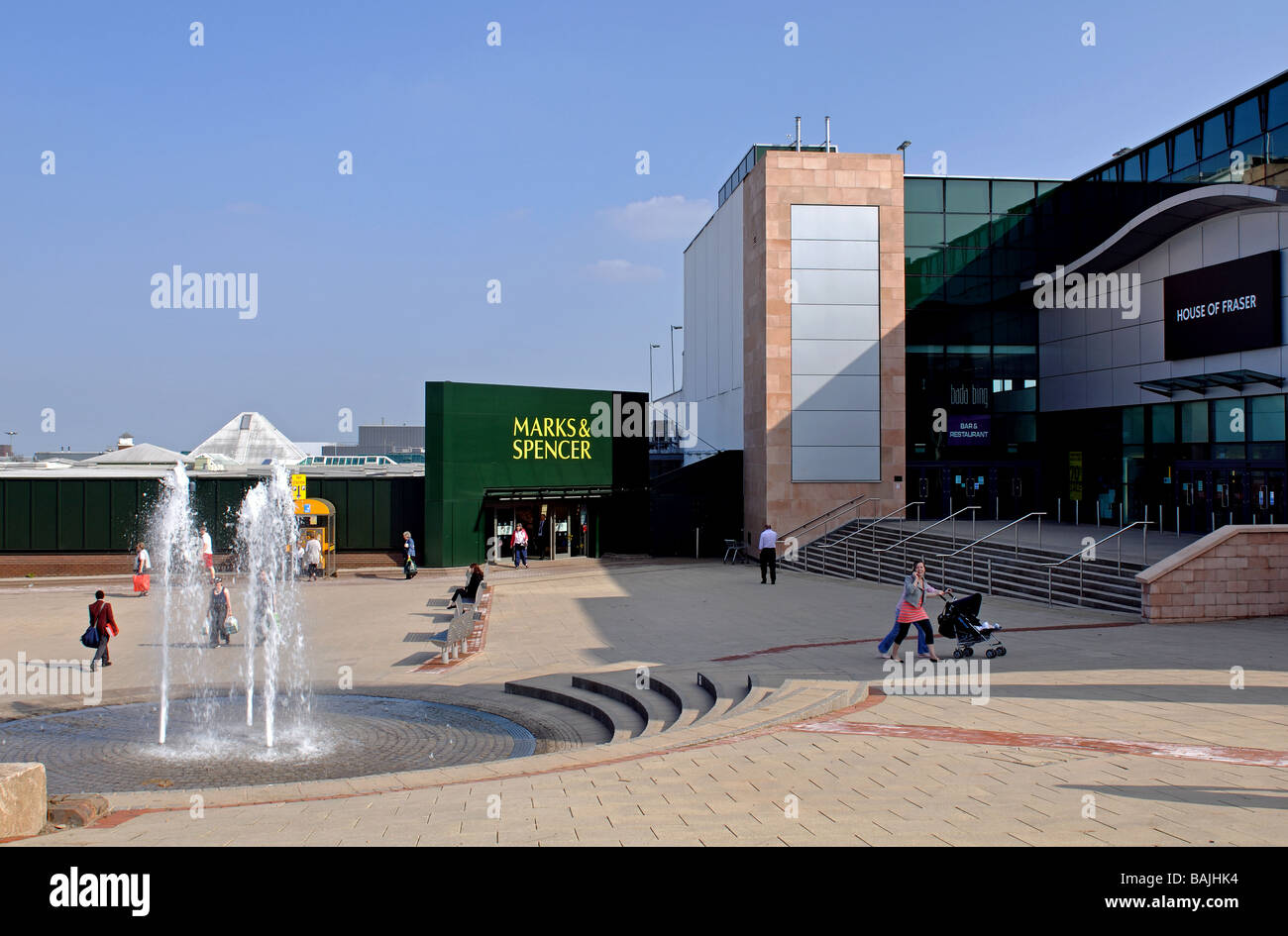 Telford Shopping Centre, Shropshire, Inghilterra, Regno Unito Foto Stock