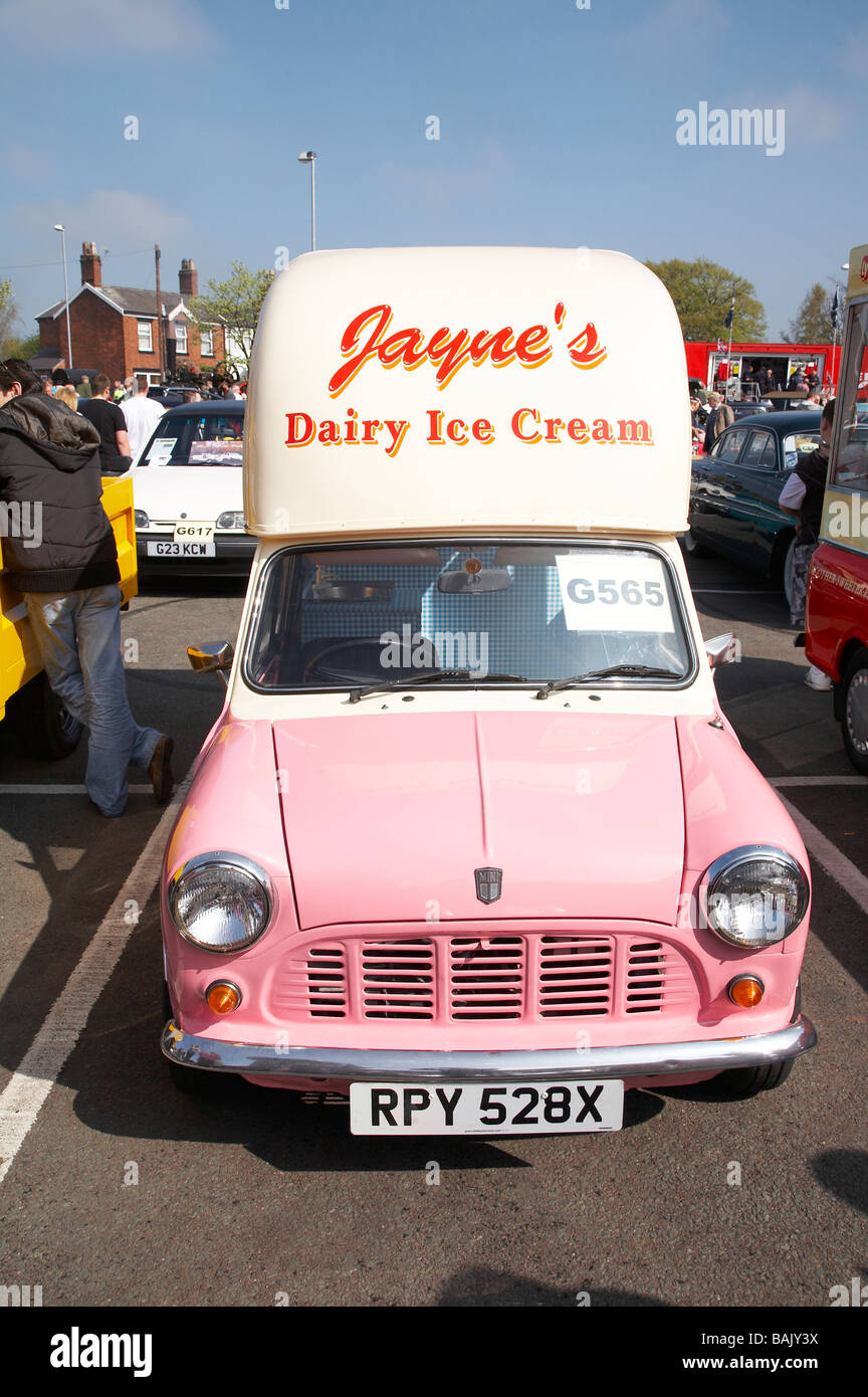 Classic ice cream van Foto Stock