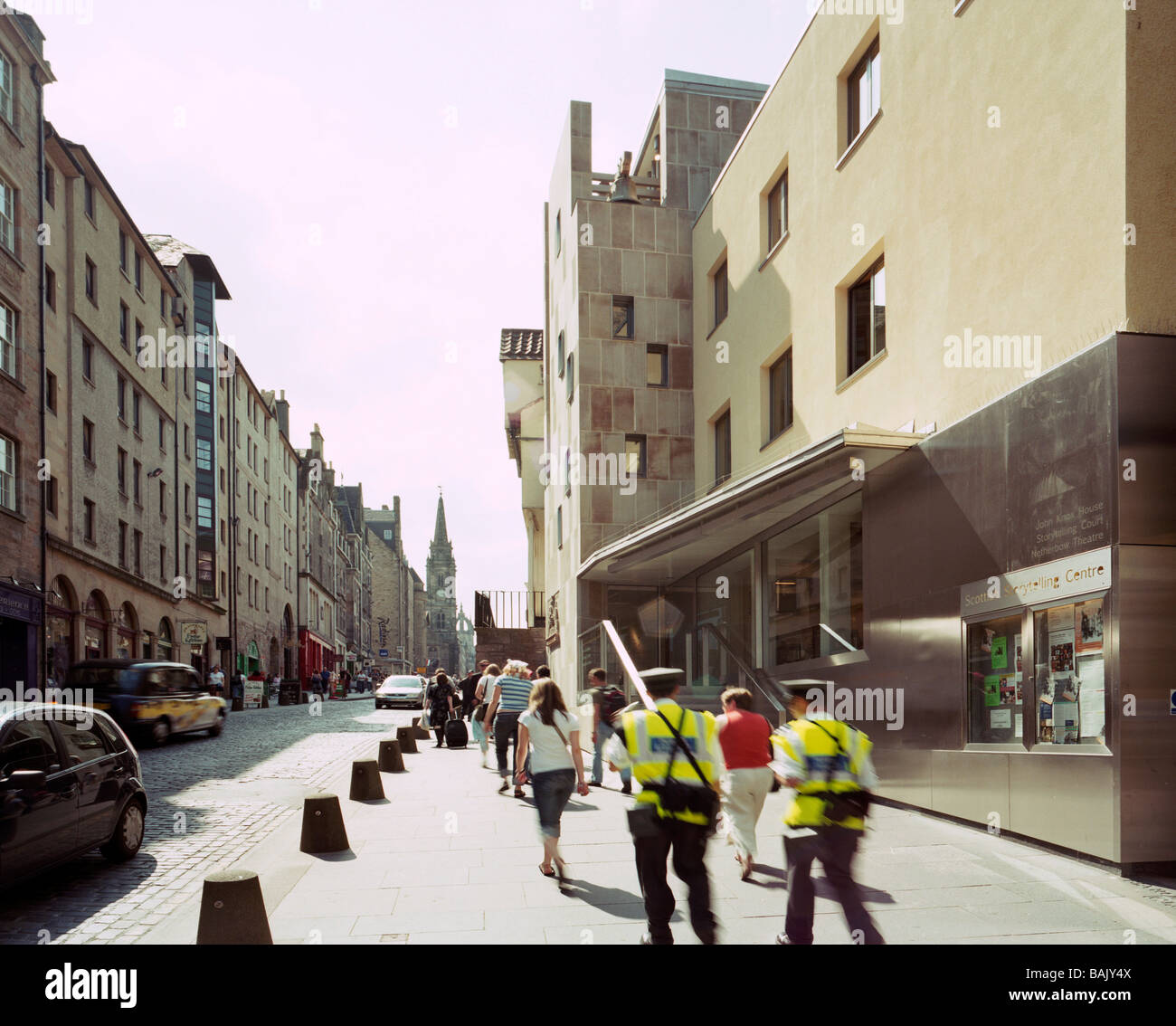 SCOTTISH STORYTELLING CENTRO, Malcolm Fraser Architects, Edinburgh, Regno Unito Foto Stock