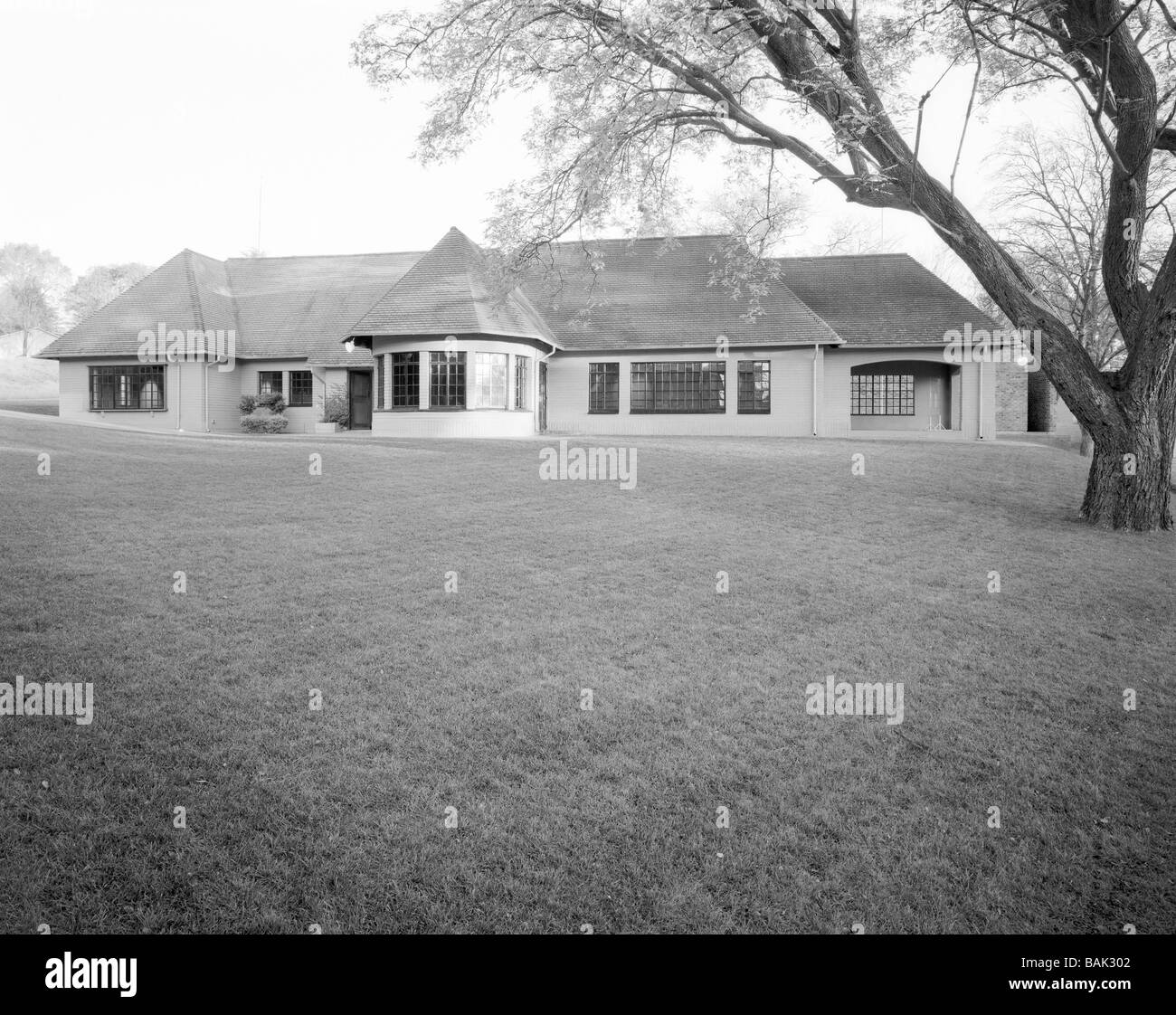 Patrimonio Liliesleaf Precinct, Rivonia Johannesburg, Sud Africa, Mashabane Rose Associates, patrimonio Liliesleaf precinct Foto Stock