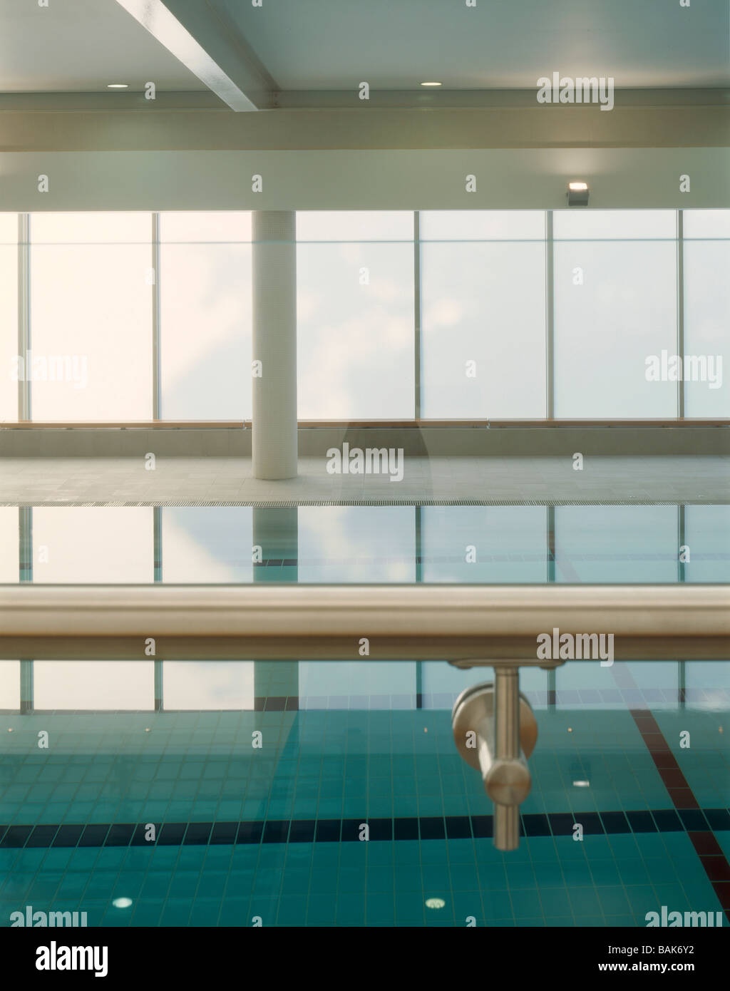 University College School Sports Center e la piscina Foto Stock