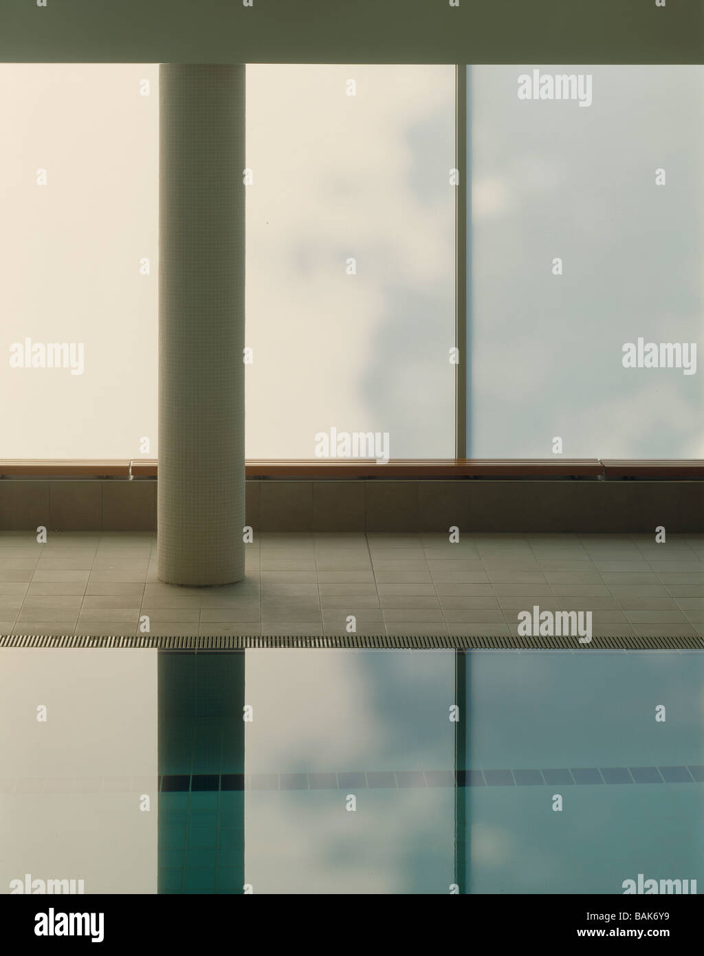 University College School Sports Center e la piscina Foto Stock