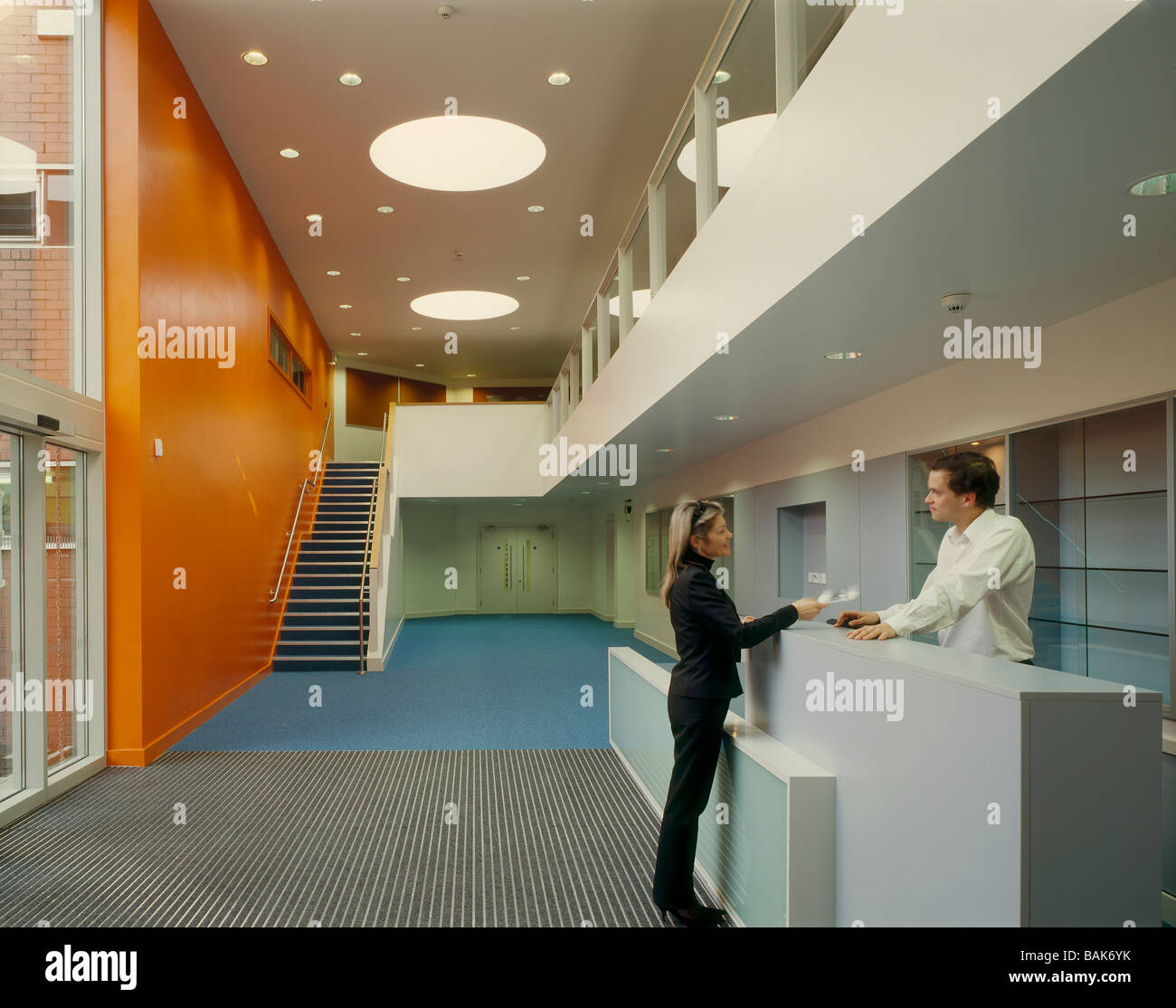 University College School Sports Center e la piscina Foto Stock