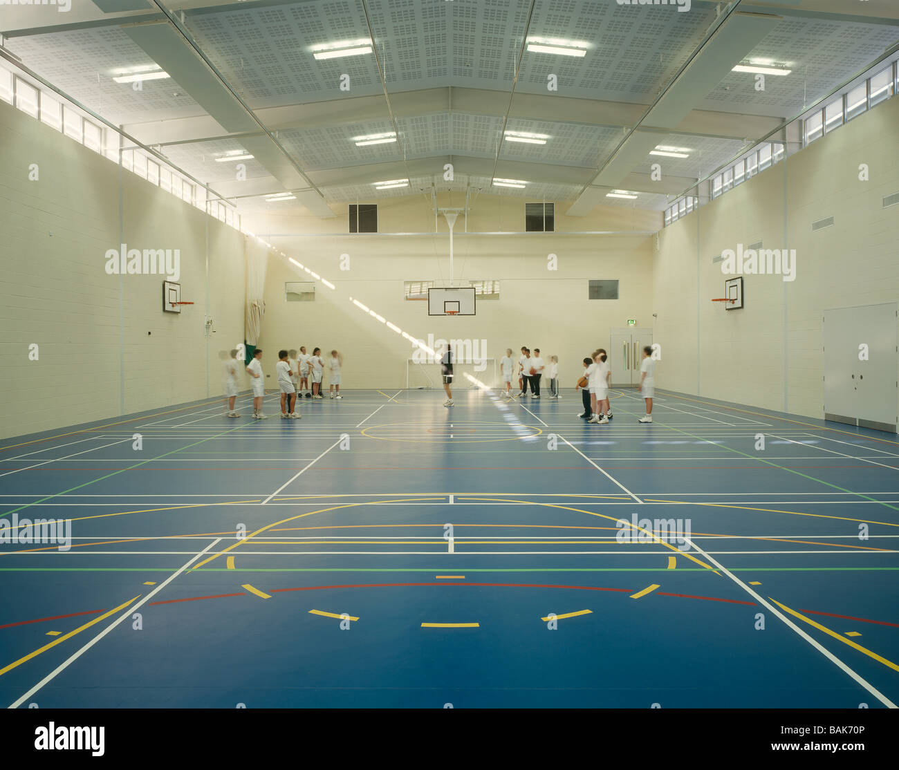 University College School Sports Center e la piscina Foto Stock