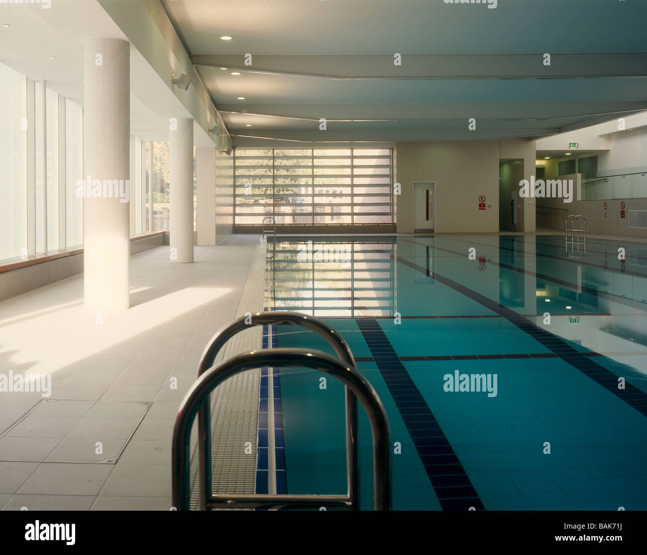 University College School Sports Center e la piscina Foto Stock