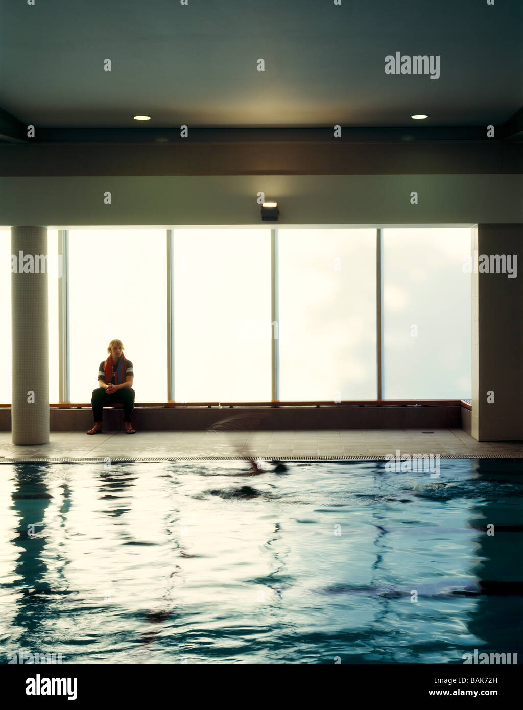 University College School Sports Center e la piscina Foto Stock