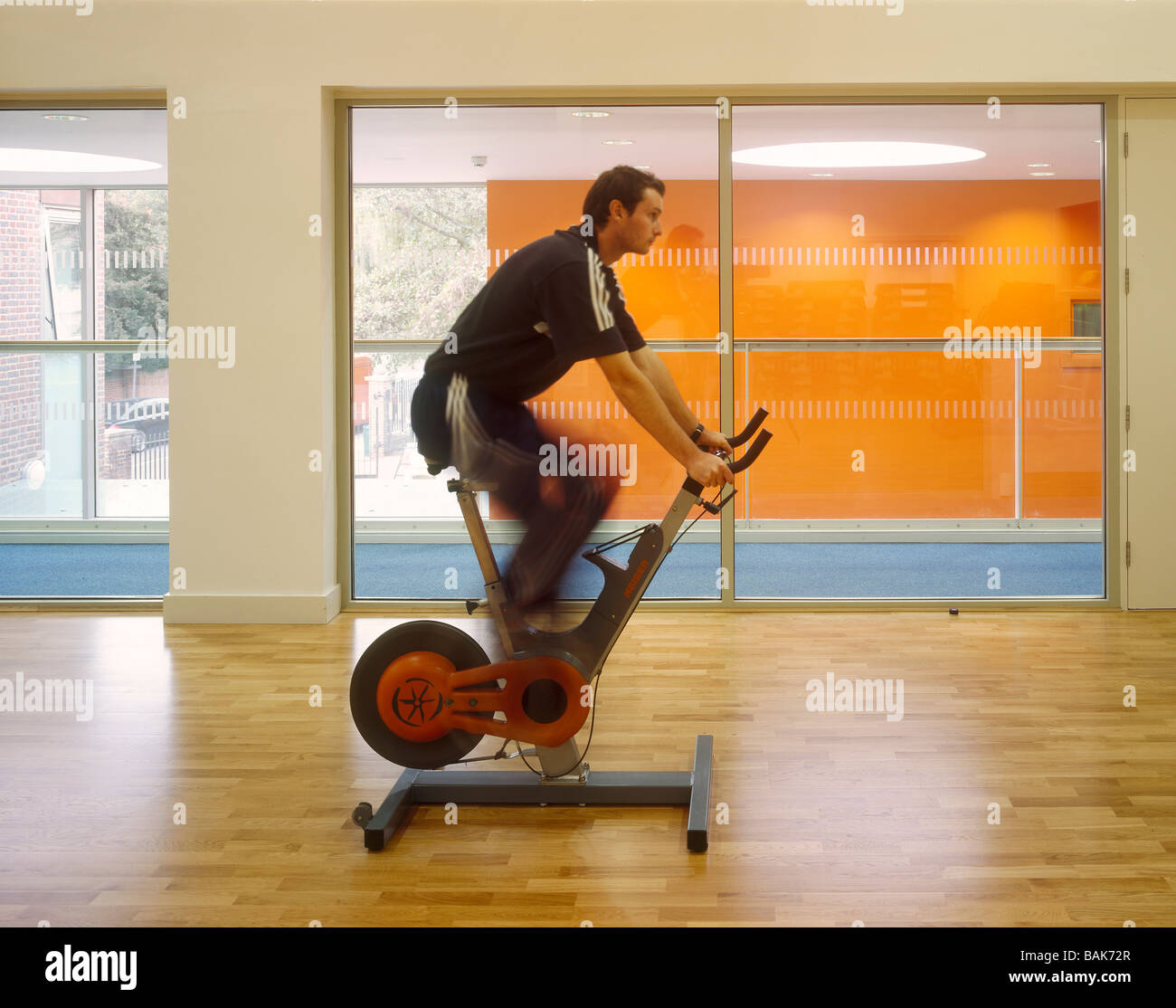 University College School Sports Center e la piscina Foto Stock