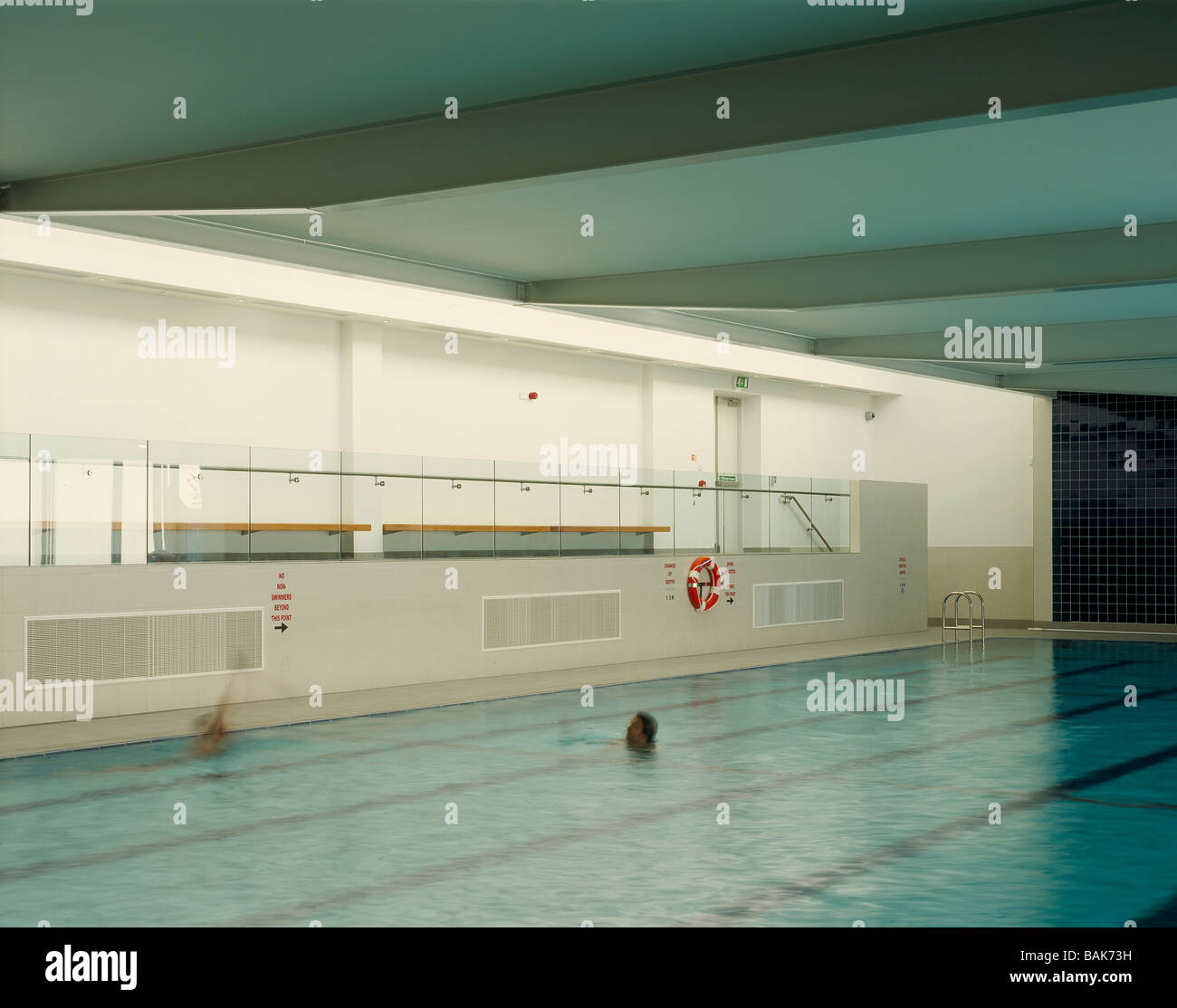 University College School Sports Center e la piscina Foto Stock