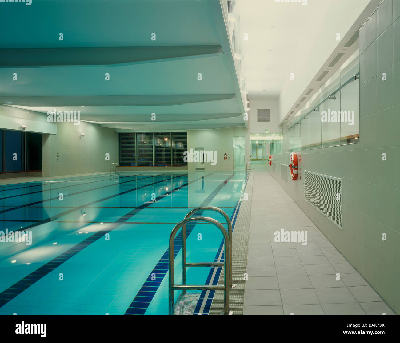 University College School Sports Center e la piscina Foto Stock