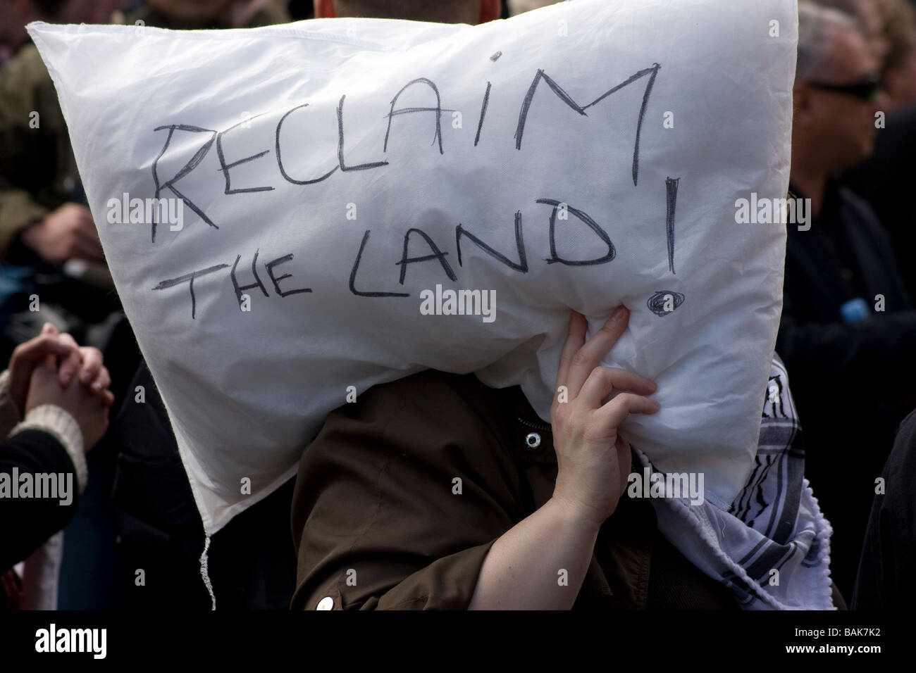 G20 dimostrazione di protesta demo banca d'Inghilterra Londra uk europa Foto Stock