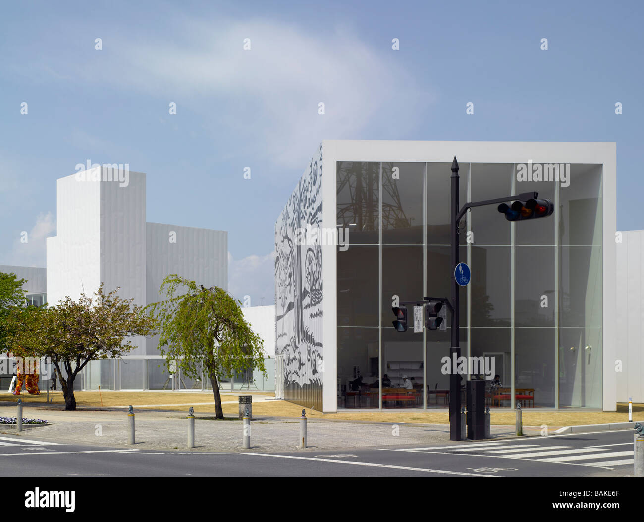 TOWADA ART CENTER, Ryue Nishizawa, TOWADA, GIAPPONE Foto Stock