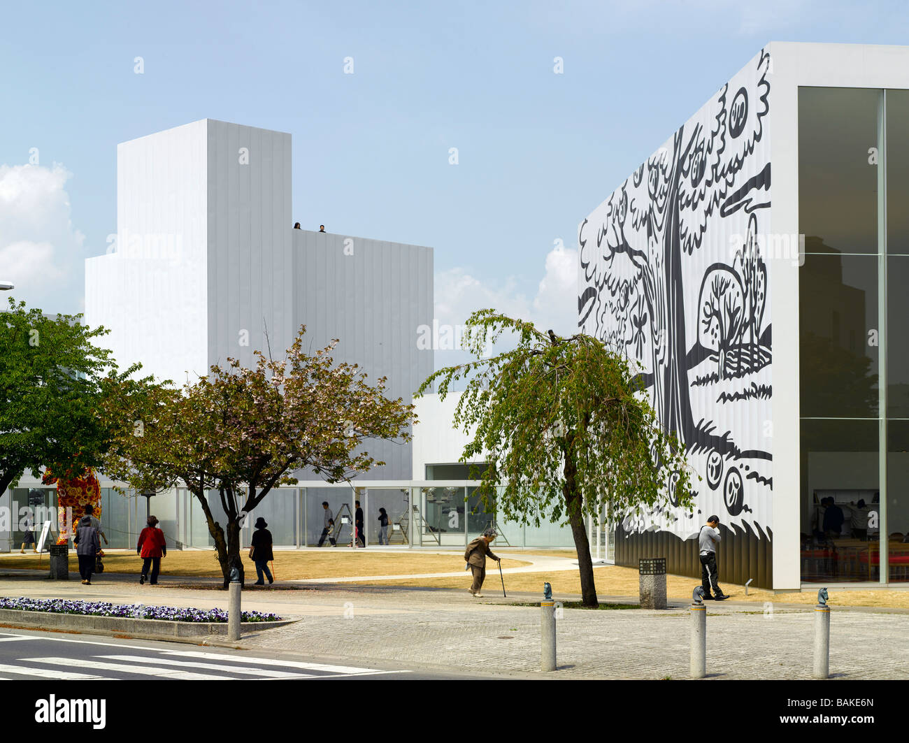 TOWADA ART CENTER, Ryue Nishizawa, TOWADA, GIAPPONE Foto Stock