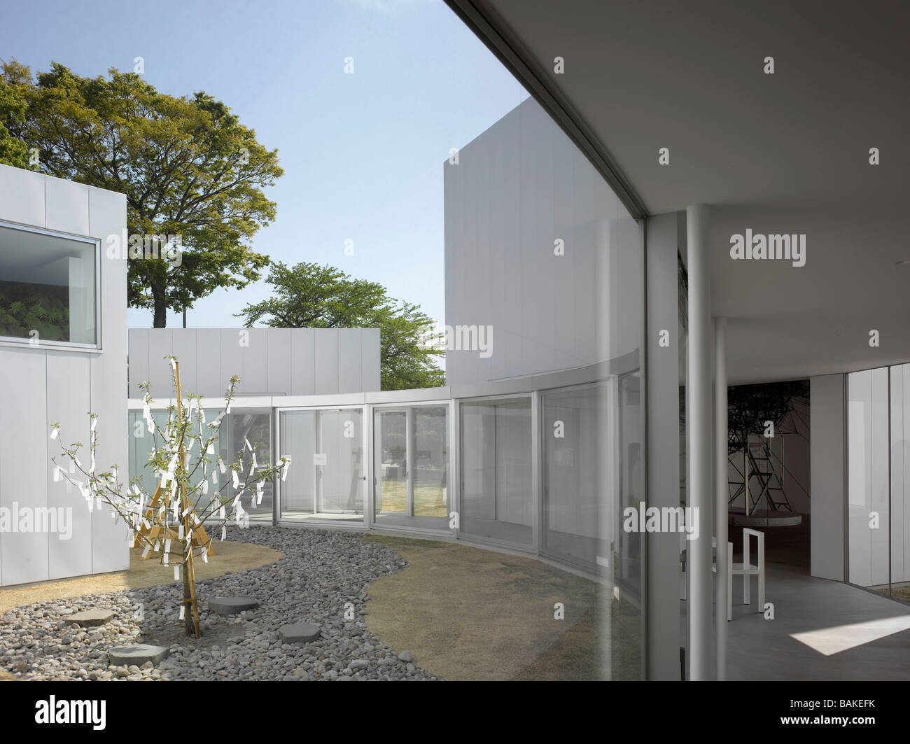 TOWADA ART CENTER, Ryue Nishizawa, TOWADA, GIAPPONE Foto Stock