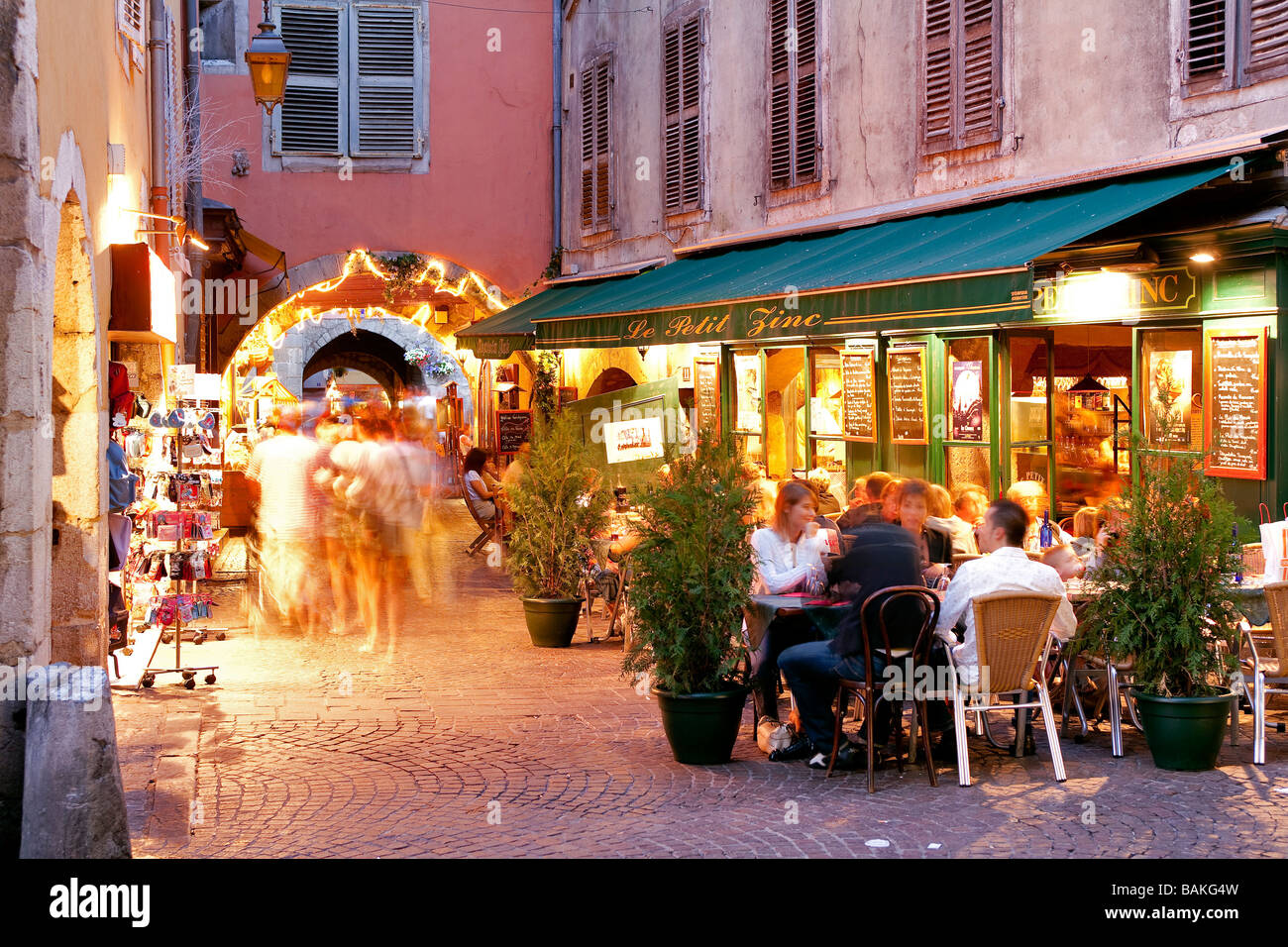 Francia, Haute Savoie (74), Annecy, old town Foto Stock