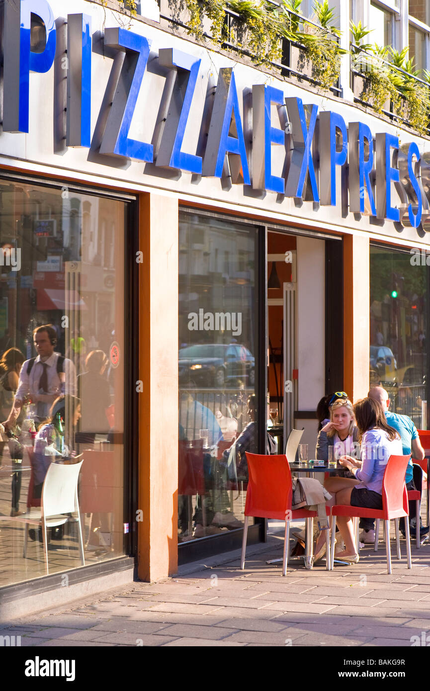 Pizza Express Islington N1 London Regno Unito Foto Stock