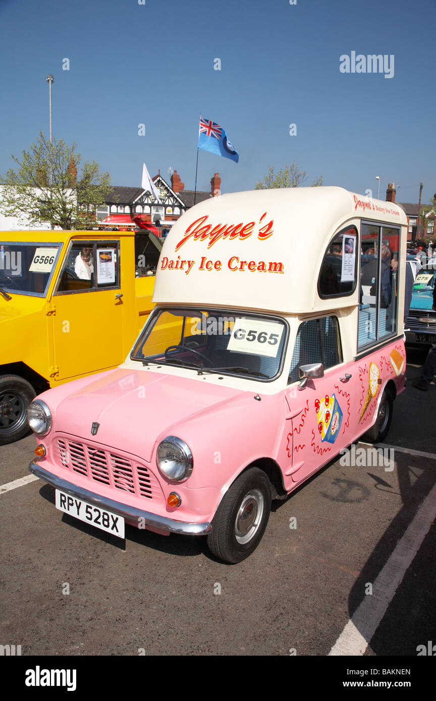 Classic ice cream van Foto Stock