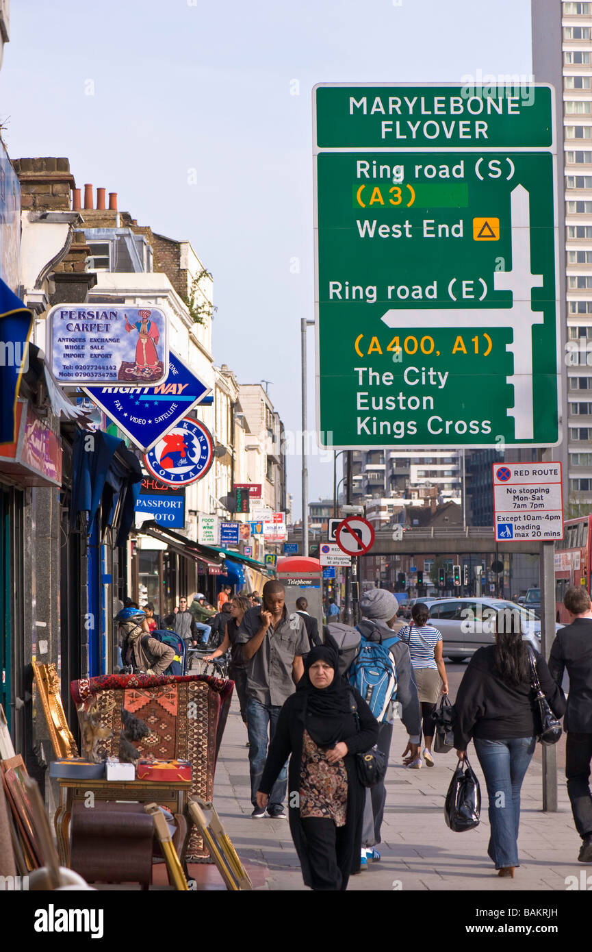 Edgware Road W2 London Regno Unito Foto Stock