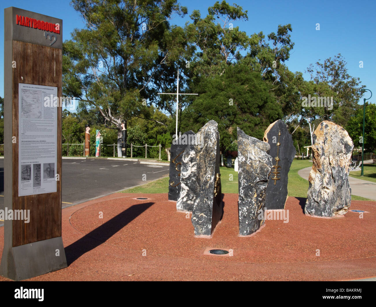 Maryborough Kanaker Memorial Foto Stock
