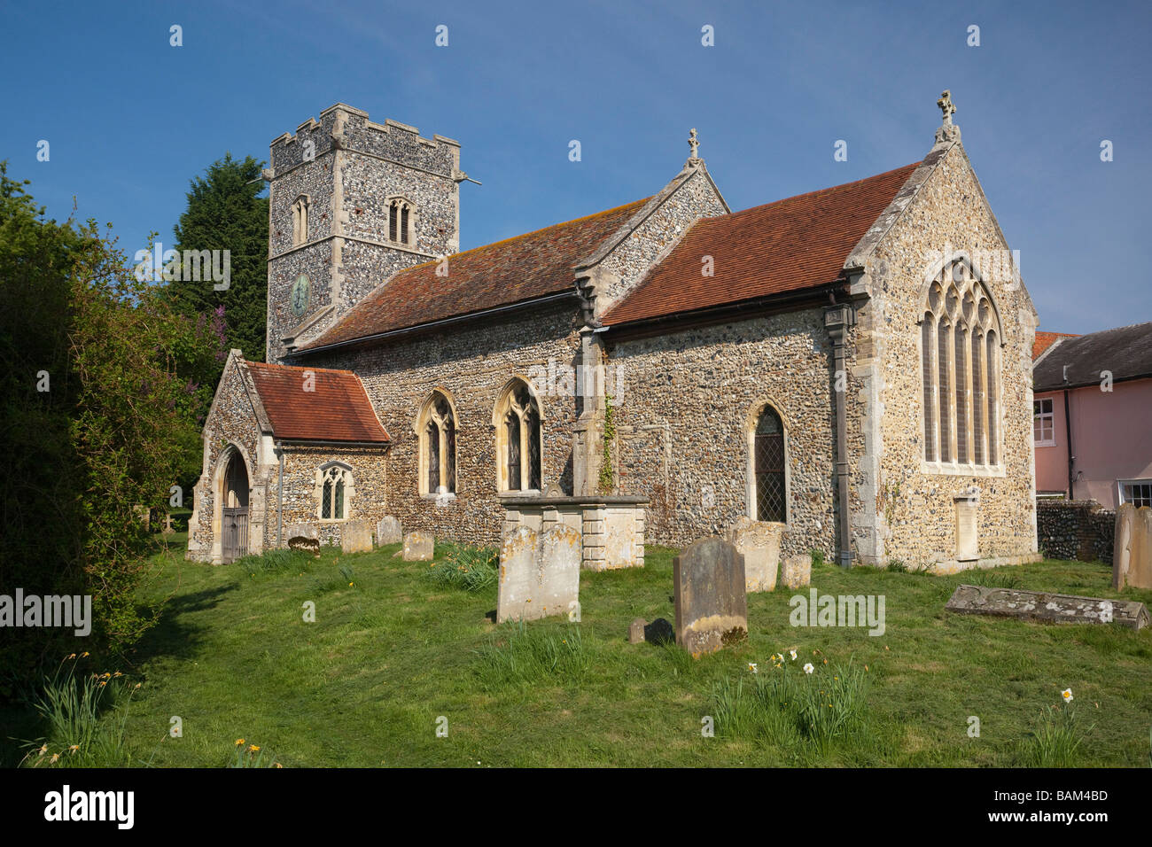 Chiesa di San Pietro e San Paolo in Ampton, Suffolk, Regno Unito Foto Stock Chiesa di San Pietro e San Paolo in Ampton, Suffolk, Regno Unito Foto Stock