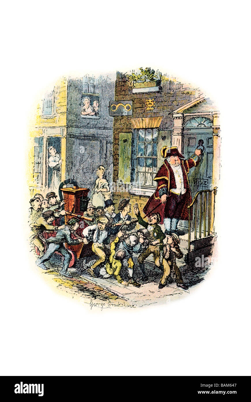 La parrocchia il motore Hard Times - per questi tempi. è un romanzo di Charles Dickens, pubblicato per la prima volta nel 1854. Foto Stock