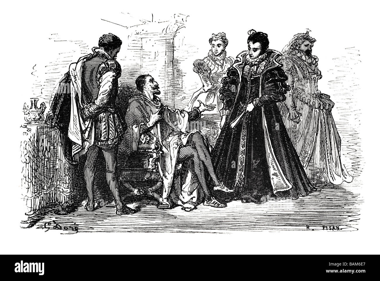 Capitolo XLIV 44 quaranta quattro Don Chisciotte romanzo spagnolo Alonso Quixano Cervantes letteratura ricerca Foto Stock