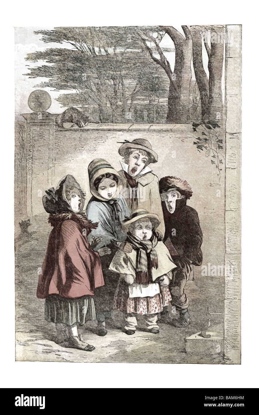 A Christmas Carol da phiz Foto Stock