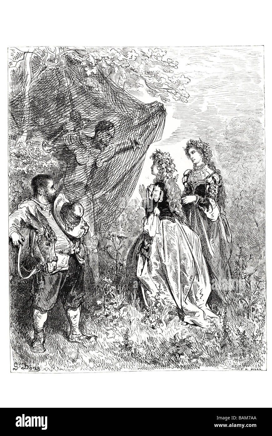 Ora sir se si prega per dare a noi la vostra azienda deve essere fatta molto benvenuto Don Chisciotte romanzo spagnolo Alonso Quixano Cervante Foto Stock