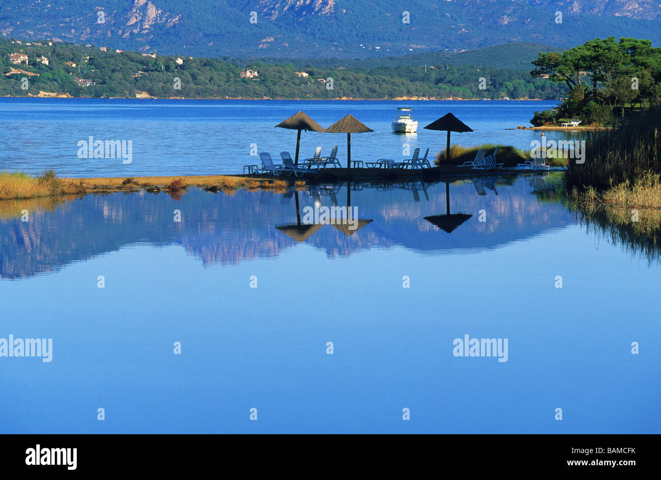 Francia, Corse du Sud, Golfe de Porto Vecchio Foto Stock