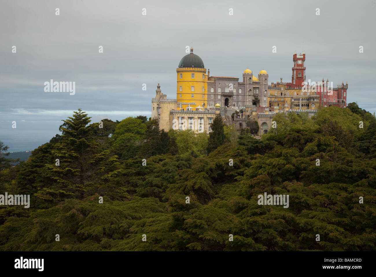 Pena del palazzo di Alta Vista, Sintra, Portogallo Foto Stock