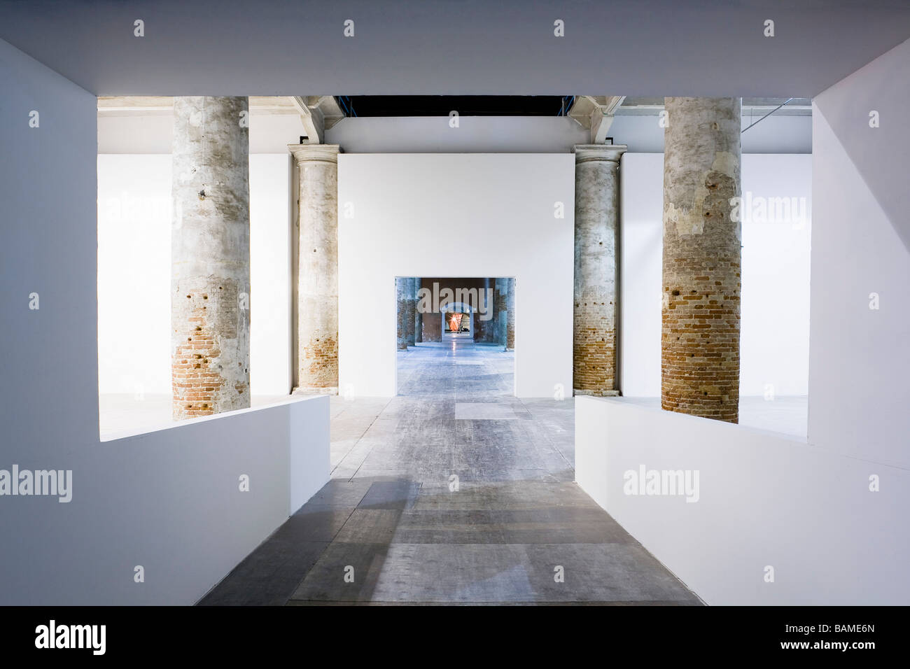 Biennale di Venezia, architetto sconosciuto, VENEZIA, Italia Foto Stock