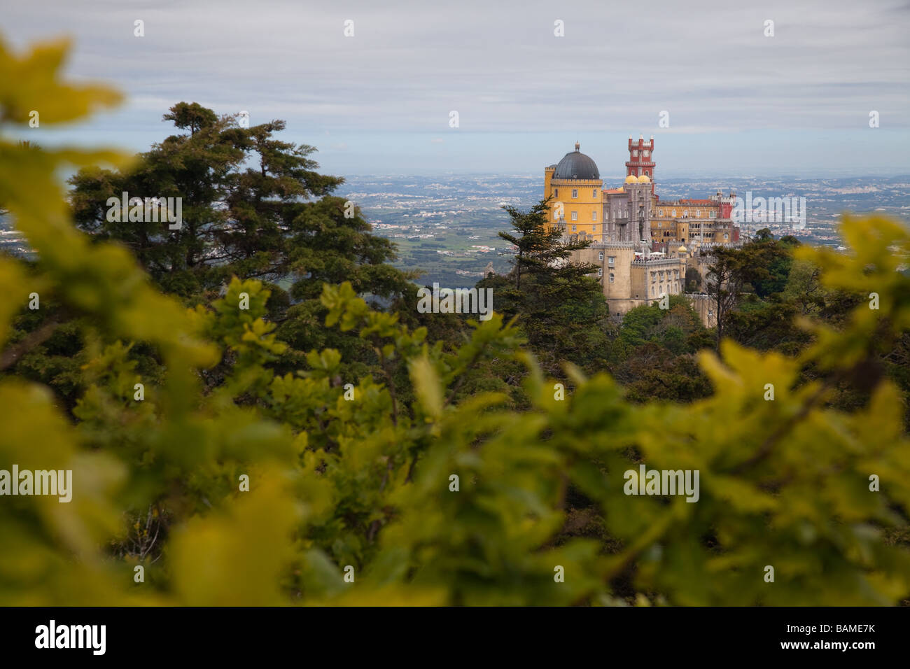 Pena del palazzo di Alta Vista, Sintra, Portogallo Foto Stock