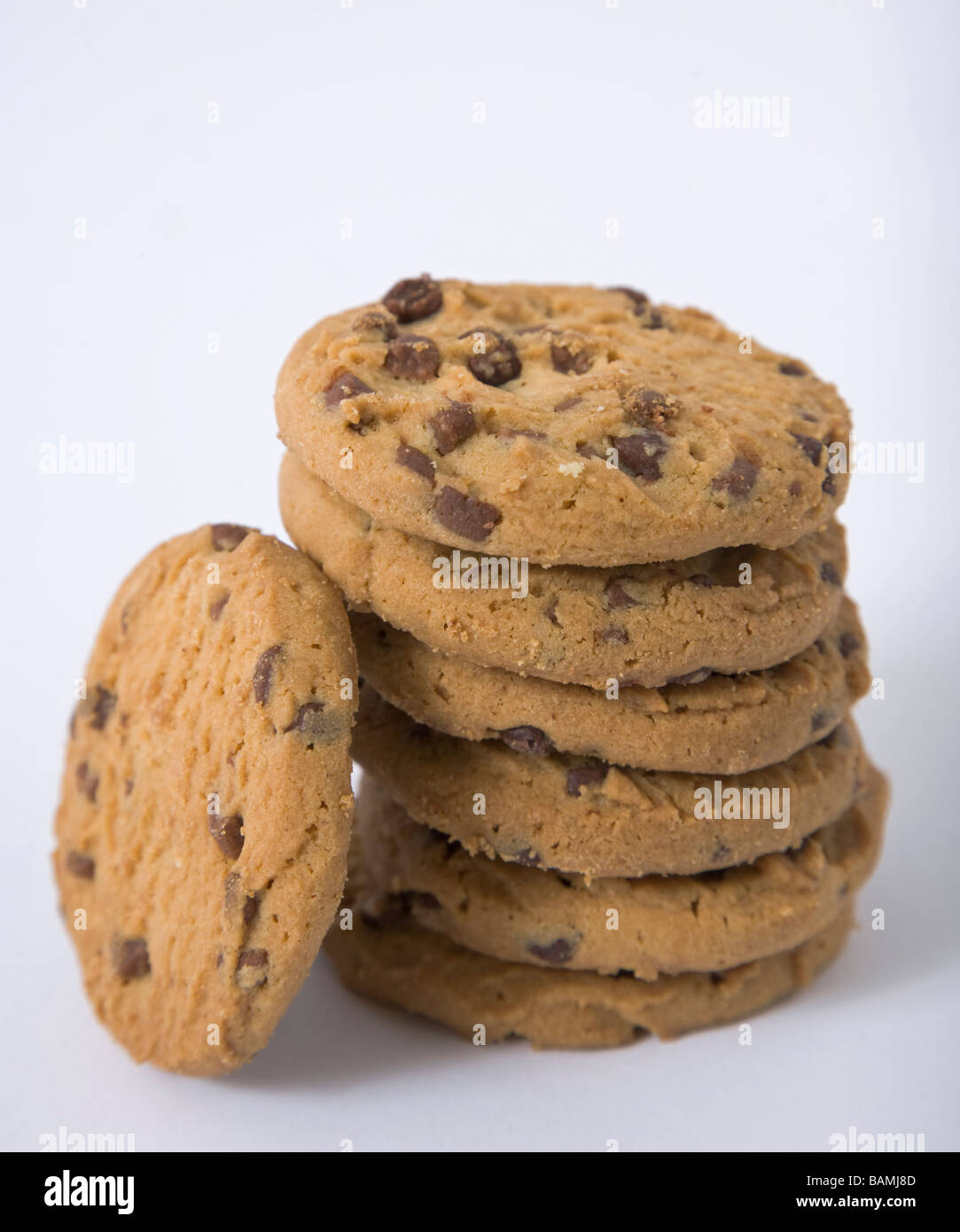 Pila i biscotti al cioccolato Foto Stock