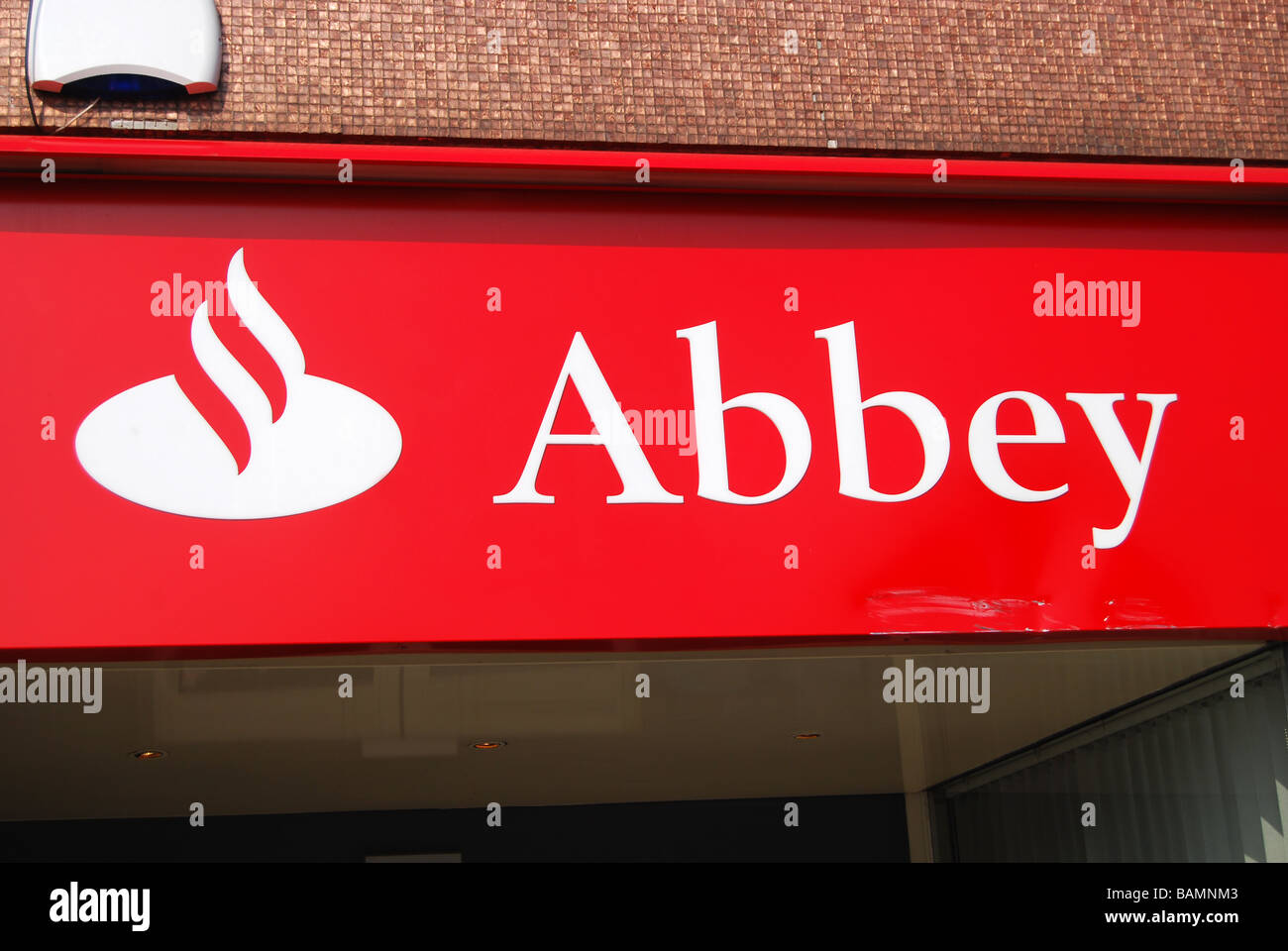 Abbey logo della banca di identità del marchio Foto Stock
