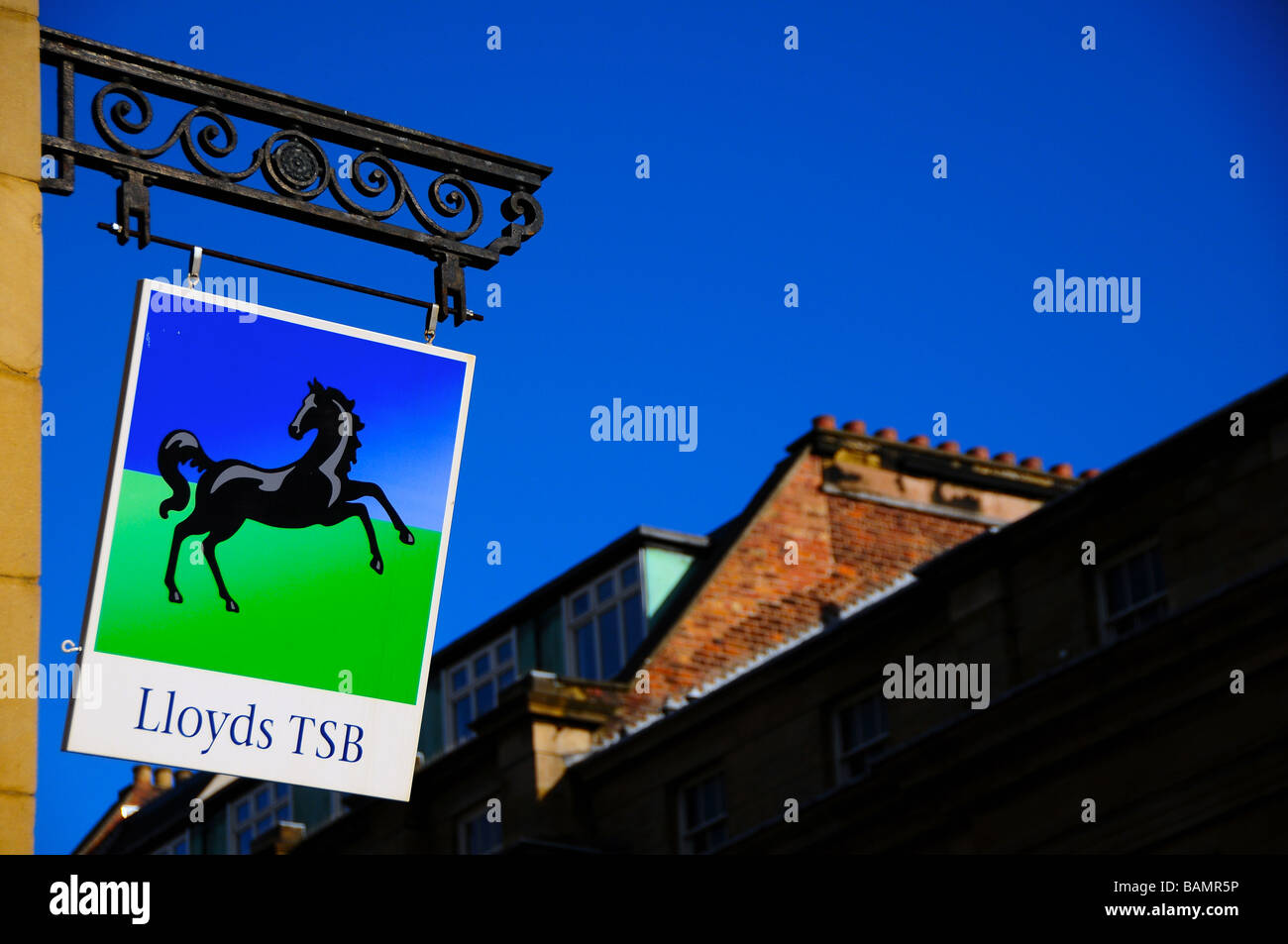 Ramo di Lloyds TSB Bank, Newcastle-Upon-Tyne, Inghilterra Foto Stock