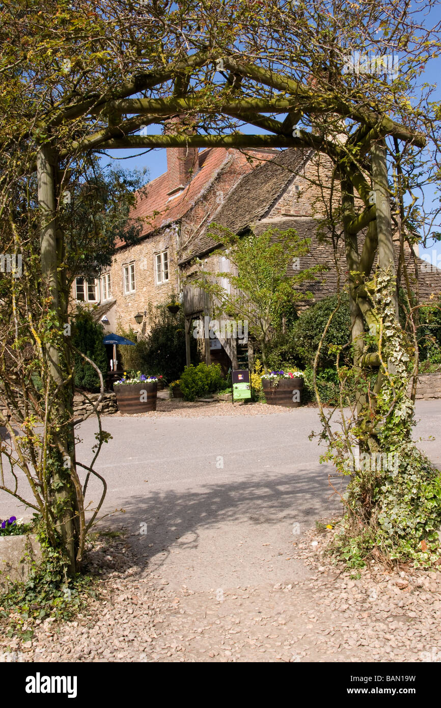 Lacock Wiltshire, Inghilterra REGNO UNITO Foto Stock