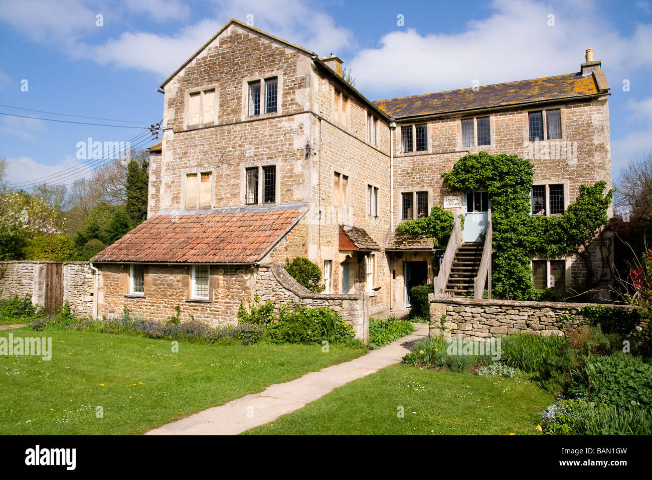 Lacock Wiltshire, Inghilterra REGNO UNITO Foto Stock