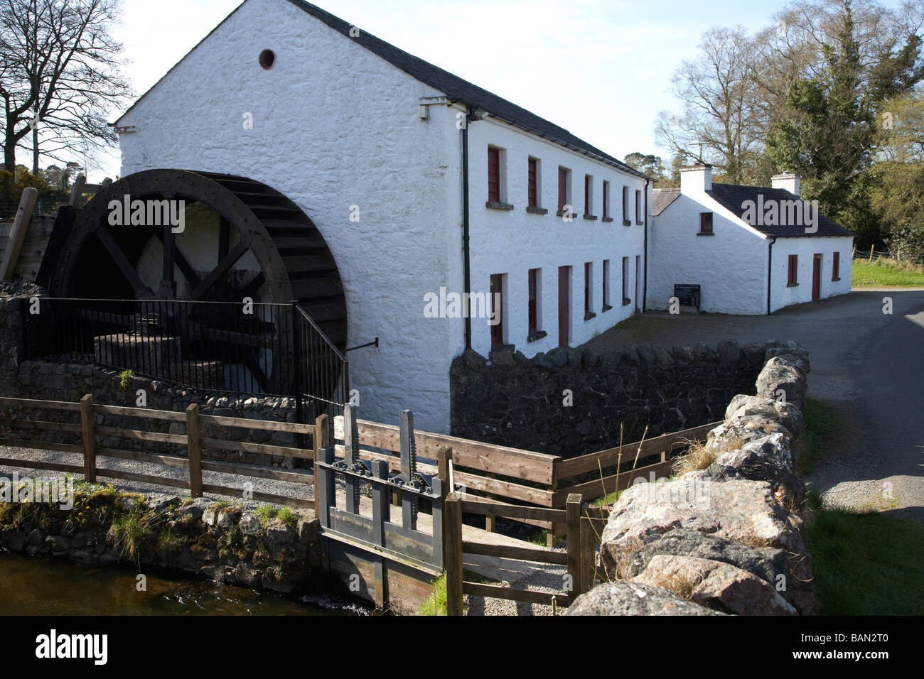 Wellbrook Beetling Mill acqua mulino County Tyrone Irlanda del Nord Foto Stock