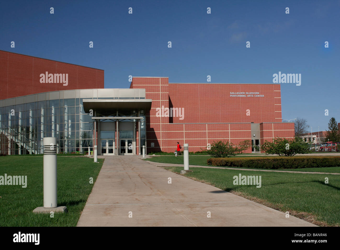 Gallagher Bluedorn Performing Arts Center Cedar Falls nello Iowa Foto Stock