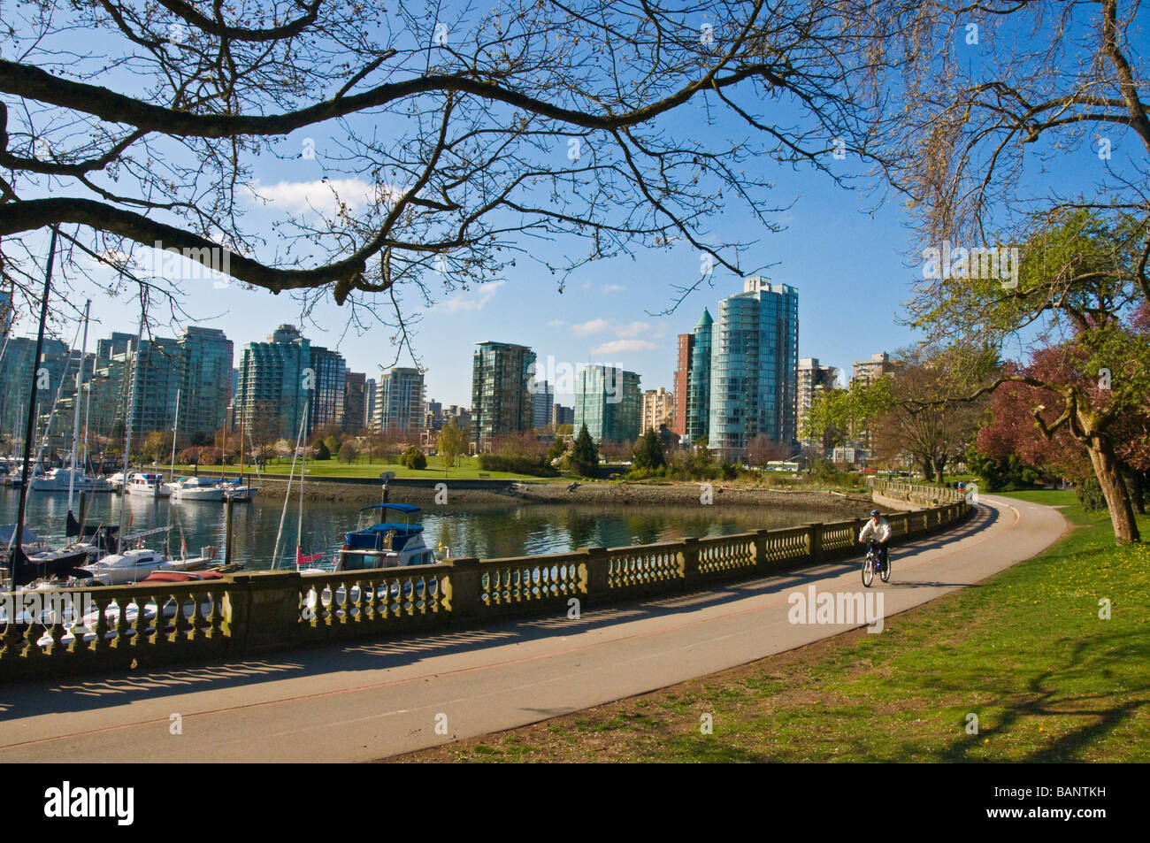 Stanley Park a Vancouver Foto Stock