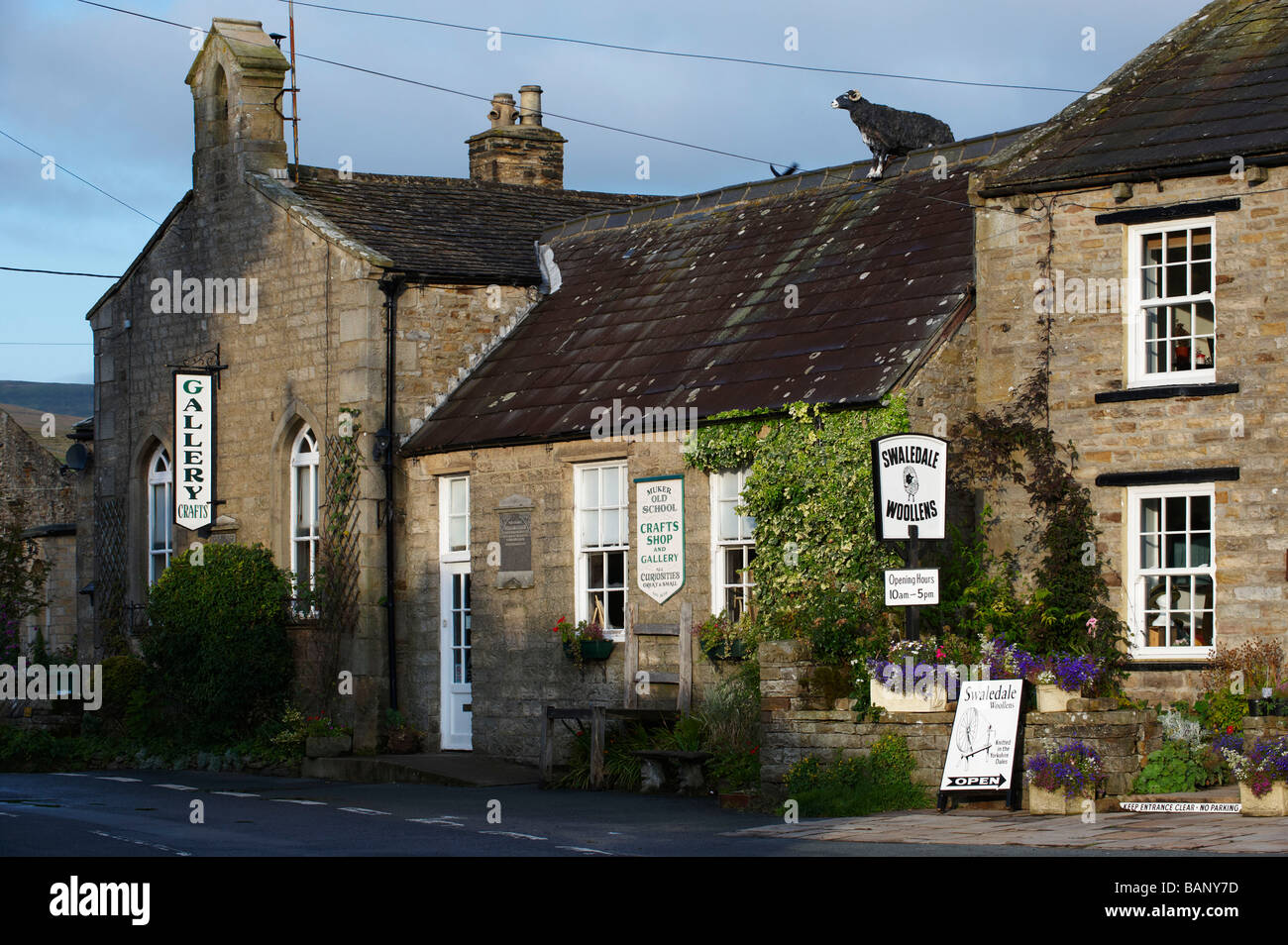 Muker Swaledale Yorkshire Regno Unito Foto Stock