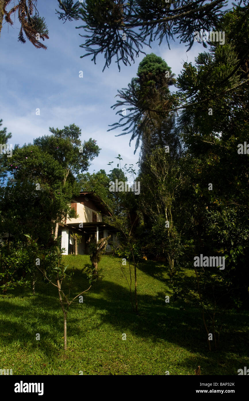 Valle europea - Bike touring a Santa Catarina in Brasile Foto Stock