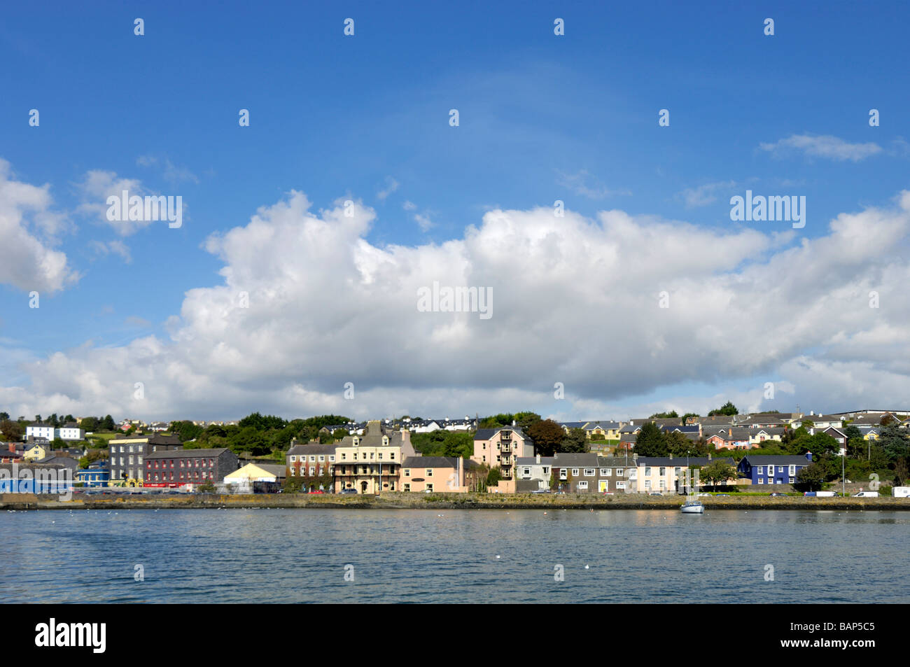 Kinsale vista città Foto Stock