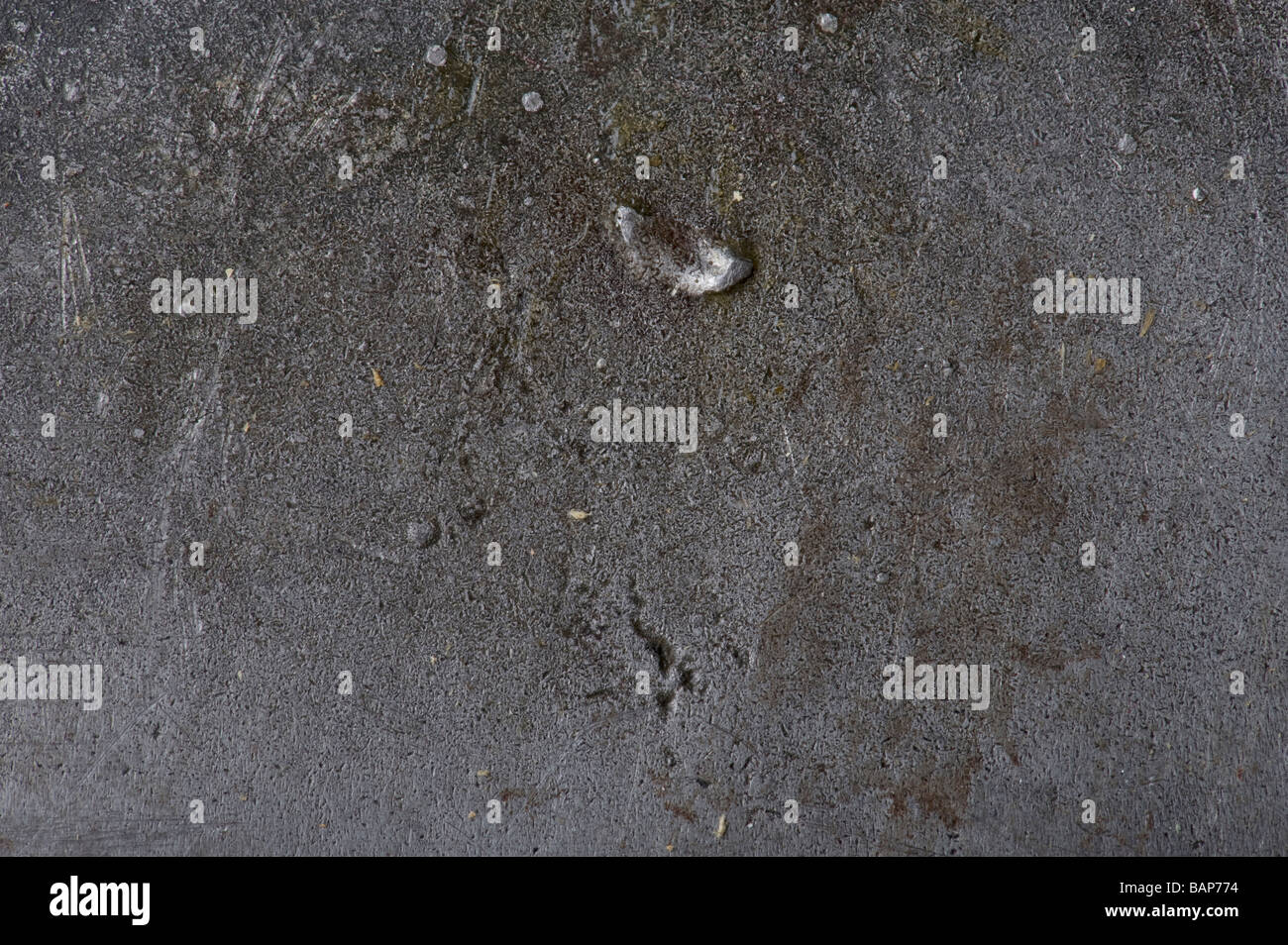 Metallo grigio Sfondo close up macro Foto Stock