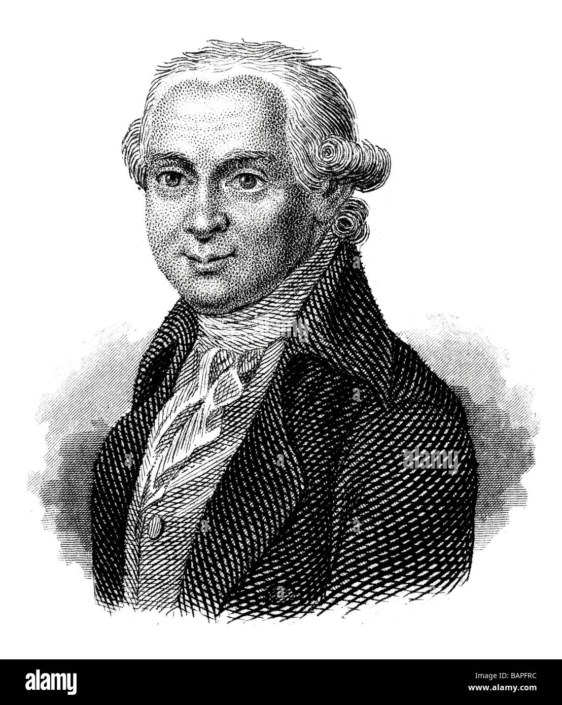 Abraham Gottlob Werner Foto Stock