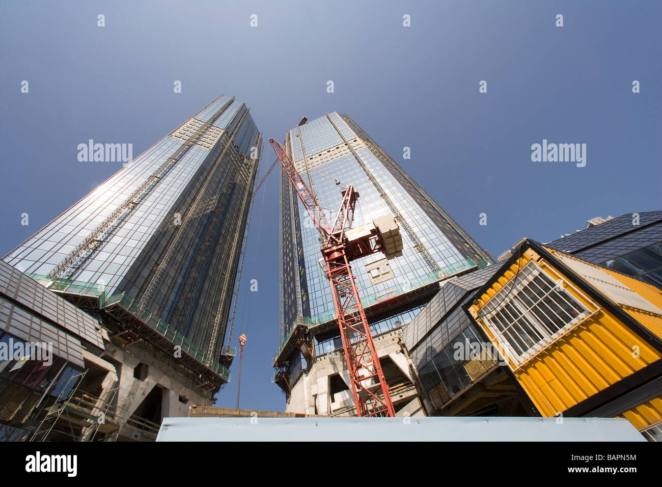Sede della Deutsche Bank AG, Francoforte sul Meno Foto Stock