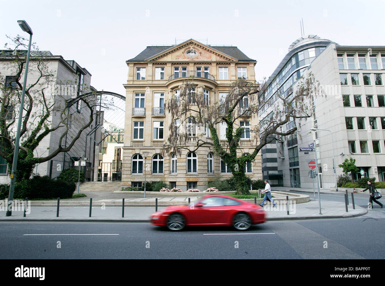 Capo ufficio del Soffin ( Sonderfonds Finanzmarktstabilisierung, Finanzmarktstabilisierungsfonds, FMS ), Francoforte sul Meno Foto Stock