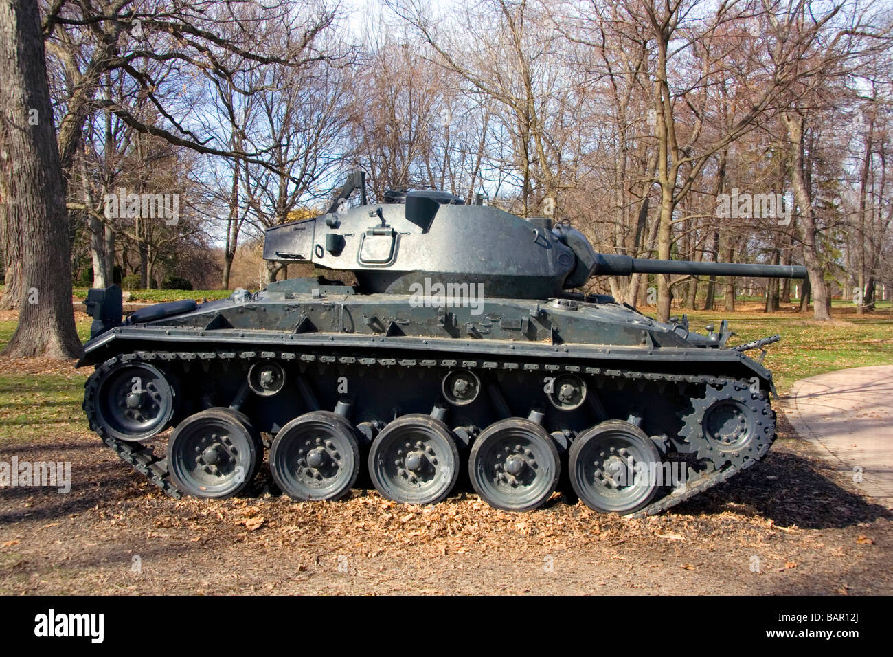 M24 Chaffee. American luce serbatoio. Foto Stock